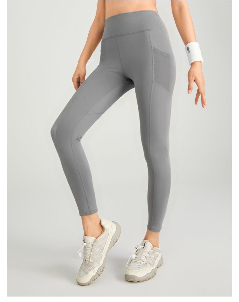 Yoga-Leggings High-Waist mit Lift-Effekt und Taschen