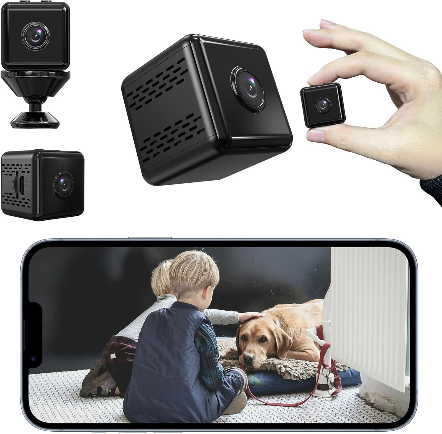 X6DS WiFi security camera, 480p, night vision