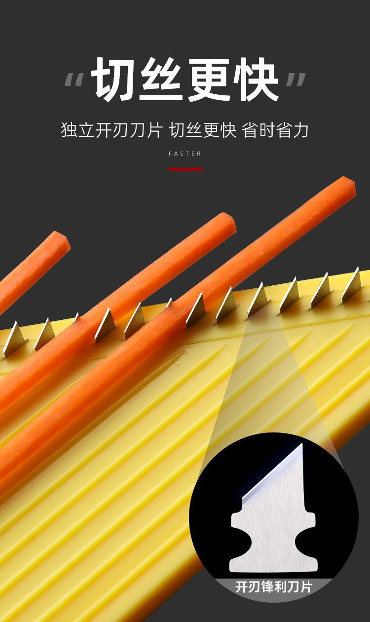 Longjiang Patates Kesici Çok Fonksiyonlu Dilimleyici