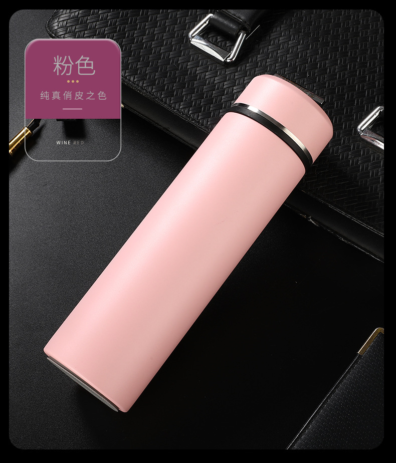 Insulated cup 316 stainless steel temperature display
