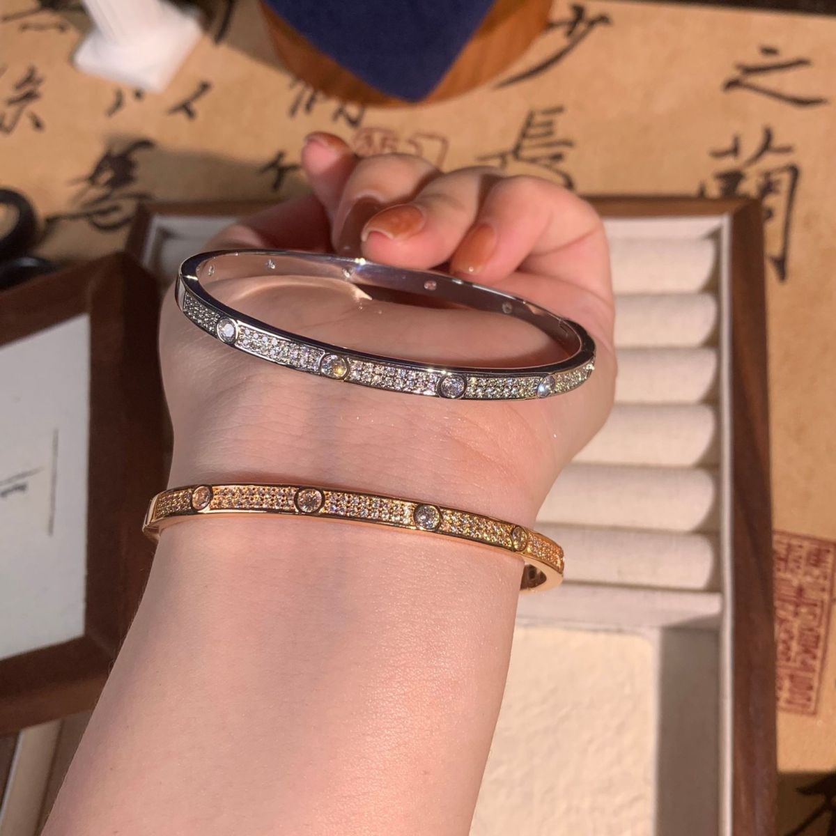 Seiko vollständiges Diamant-Stern-Armband, Luxusdesign