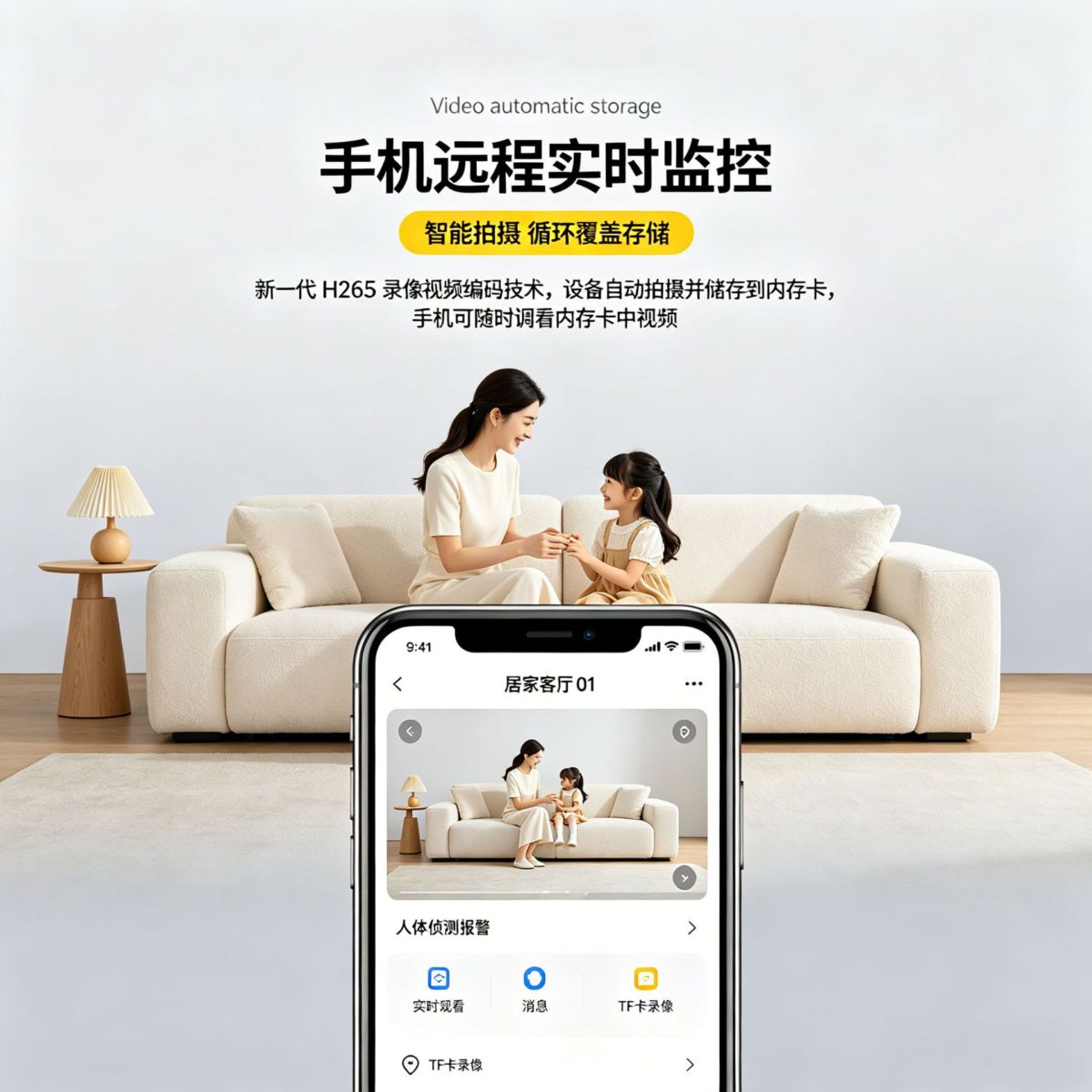 4G WiFi surveillance camera, two-way audio, night vision