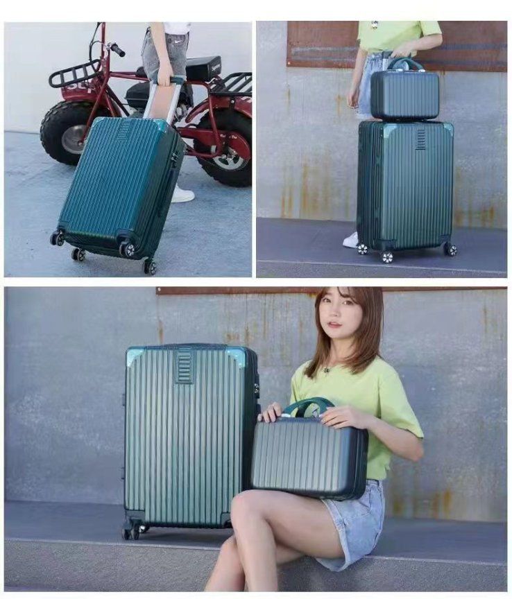 2025 Kore tarzı moda retro kadın valizi, yeni öğrenci dayanıklı şifreli kutu valiz, erkekler için büyük kapasiteli çizilmez