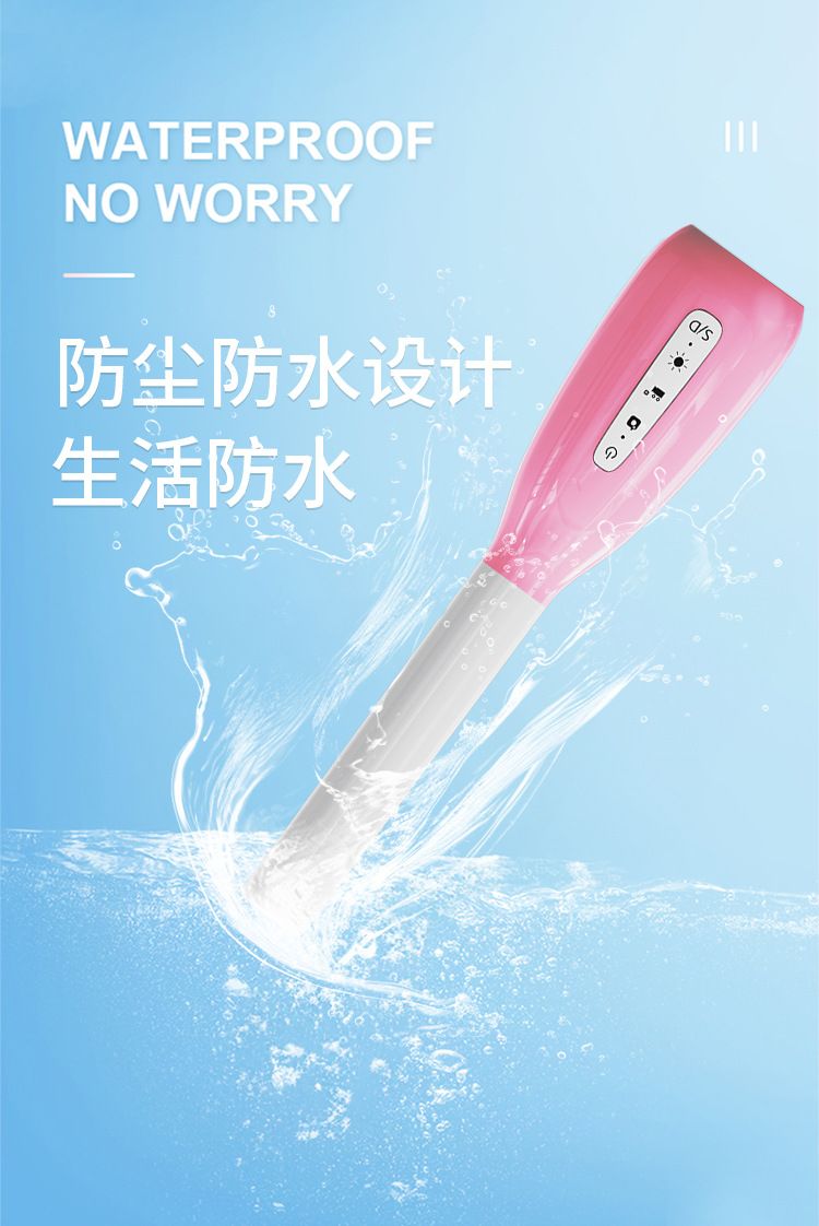 Gynecological endoscope, high-resolution camera, visual
