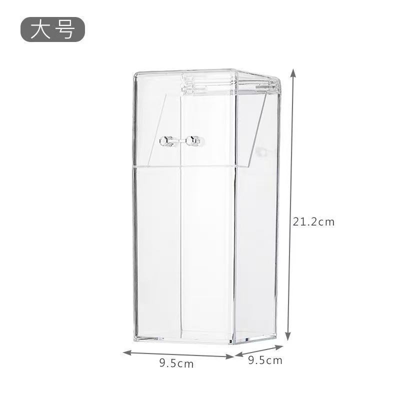 Makeup brush and cosmetics desktop storage organizer
