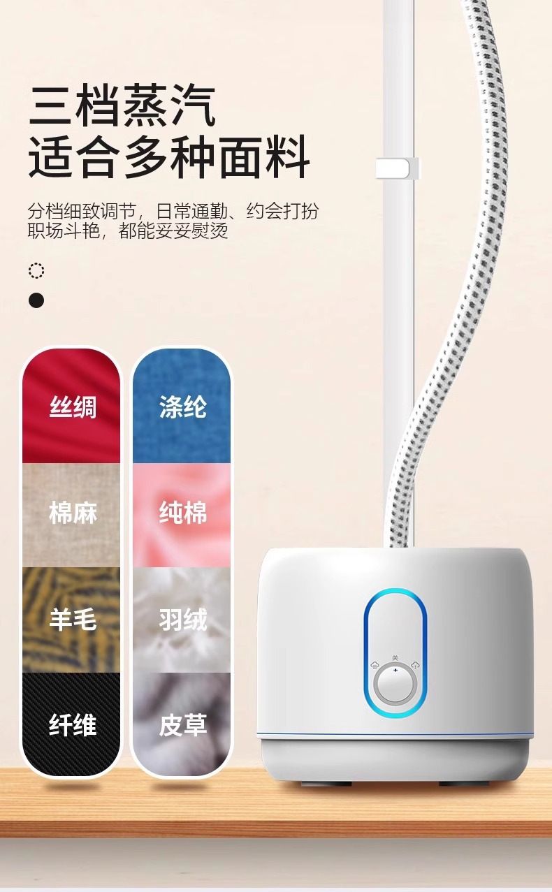 双杆大蒸汽挂烫机家用熨斗烫衣服小型手持熨烫机挂立式电熨斗可定