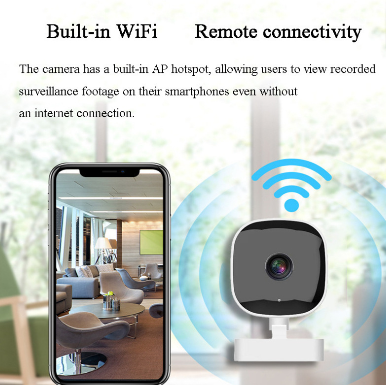 K7 WiFi kamera, fiş tipi, iki yönlü ses, uzaktan