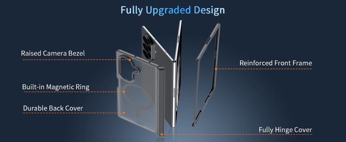 Samsung Galaxy ZFold8 Ultra foldable magnetic case