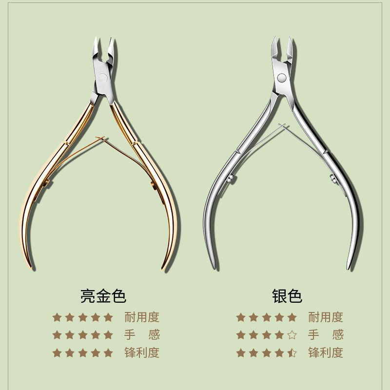 Manicure tool set with steel pusher, scissors and sanding strips