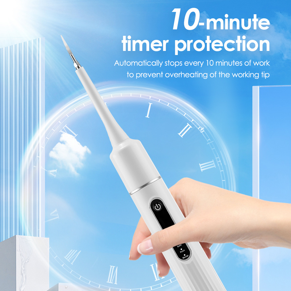 Rotating electric toothbrush with 5-level adjustment and soft bristles