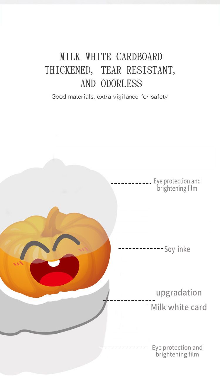 Children's quiet book with sticker activities early learning book