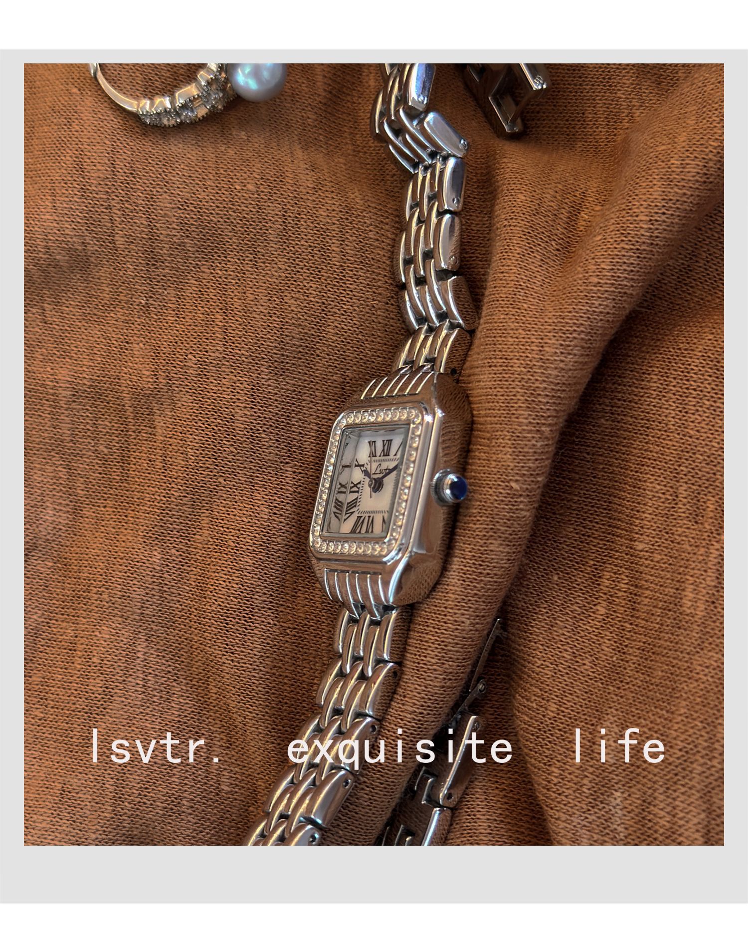 LSVTR Little Cheetah Damenuhr, luxuriöses Retro-Design, wasserdicht, mit Diamanten besetzt