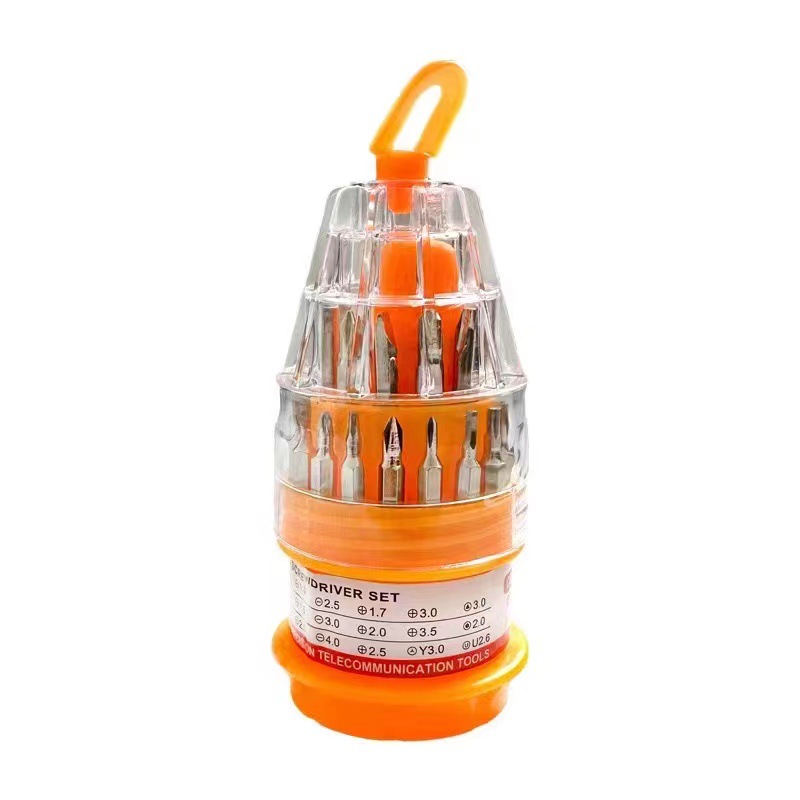 31-piece screwdriver set, phone repair, multi-function, various heads