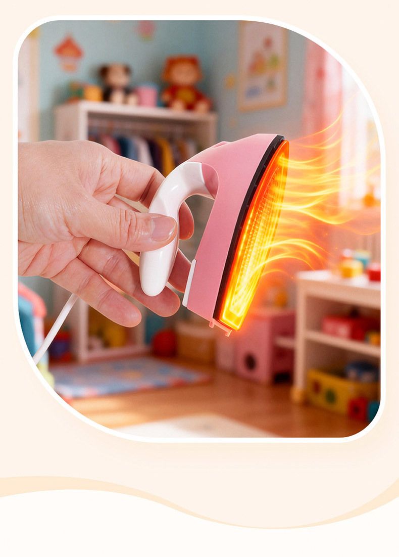 Taşınabilir el buhar ütüsü, mini dört dili ütü makinesi