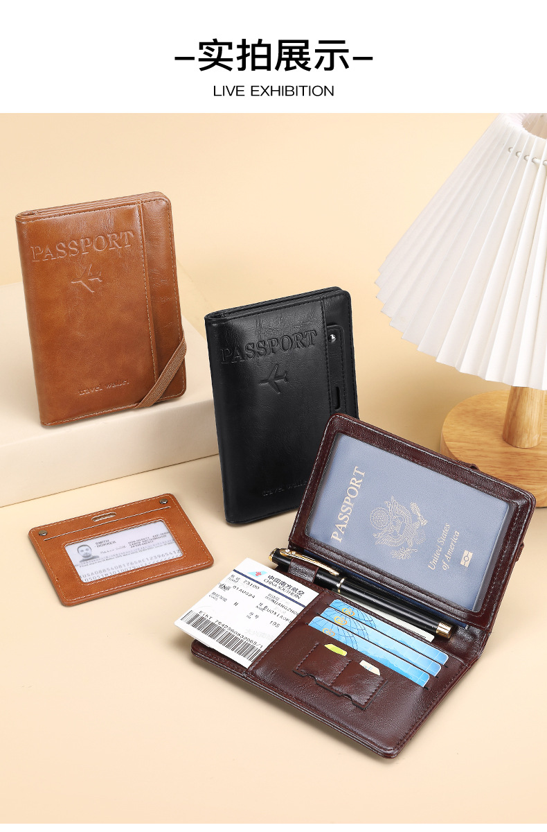 Reisepass-Tasche multifunktional