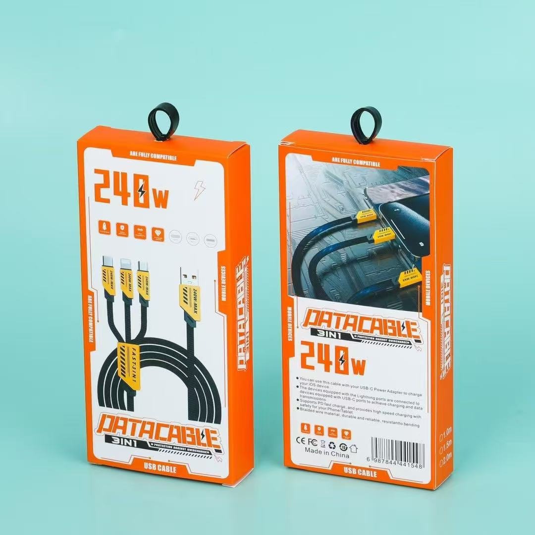 Mecha 3-in-1 ve 4-in-1 şarj kablosu, hızlı şarj
