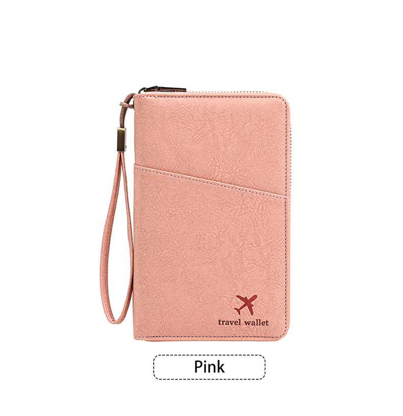 RFID Passport Holder Travel Organizer Crossbody Bag