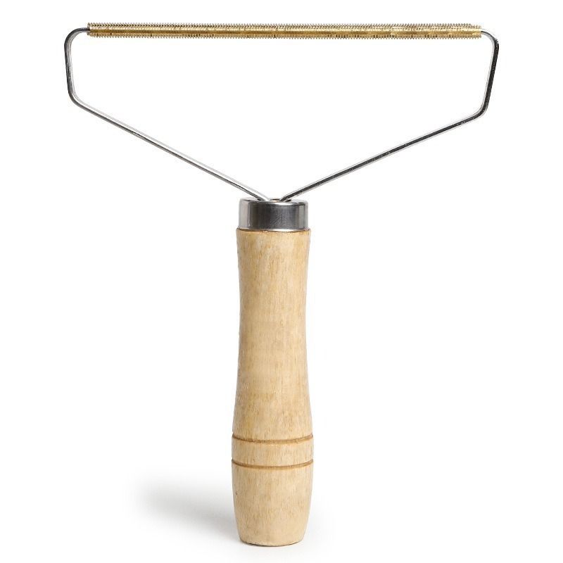 Wooden Handle Lint Remover Brush for Clothes