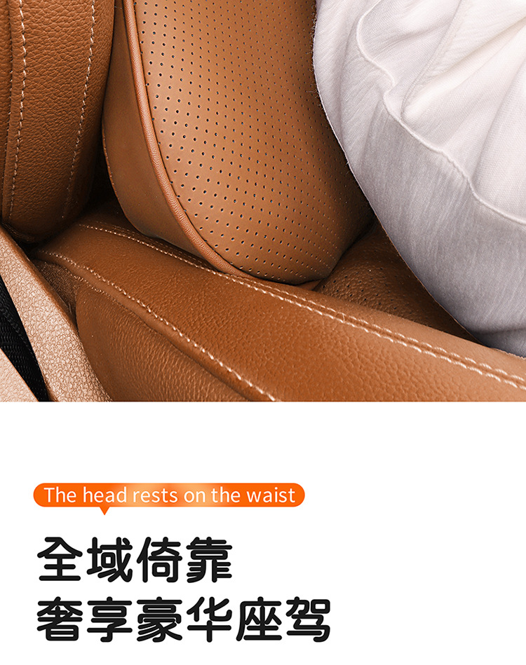 Fanxi Auto-Kopfstütze Nackenkissen Memory Foam 3er-Set