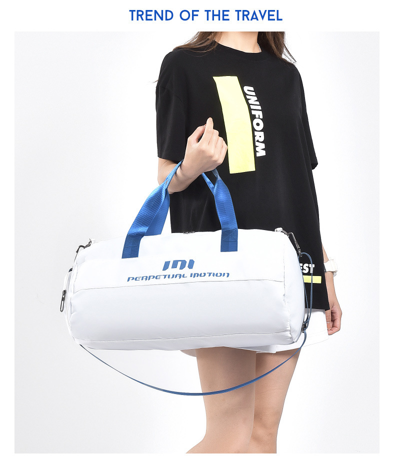 Fitness Bag with Wet and Dry Compartments