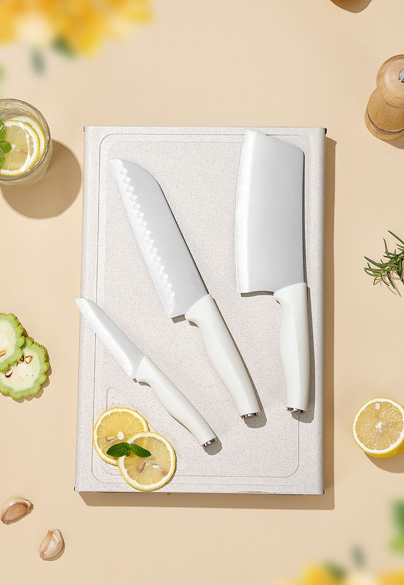 Knife set, 5-piece with chef, slicing and fruit knives