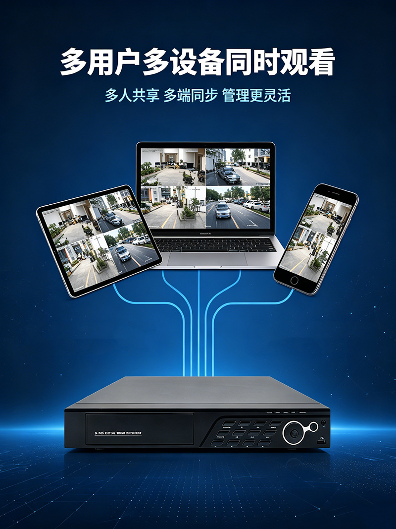 32 kanallı DVR kayıt cihazı AHD HD gözetleme sistemi