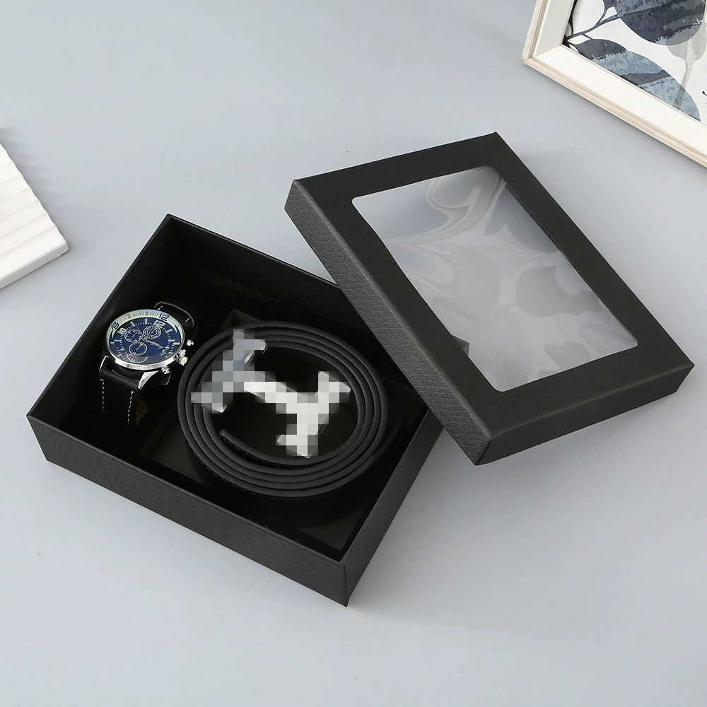 Herrn-Geschenkset mit Geldbörse und Gürtel