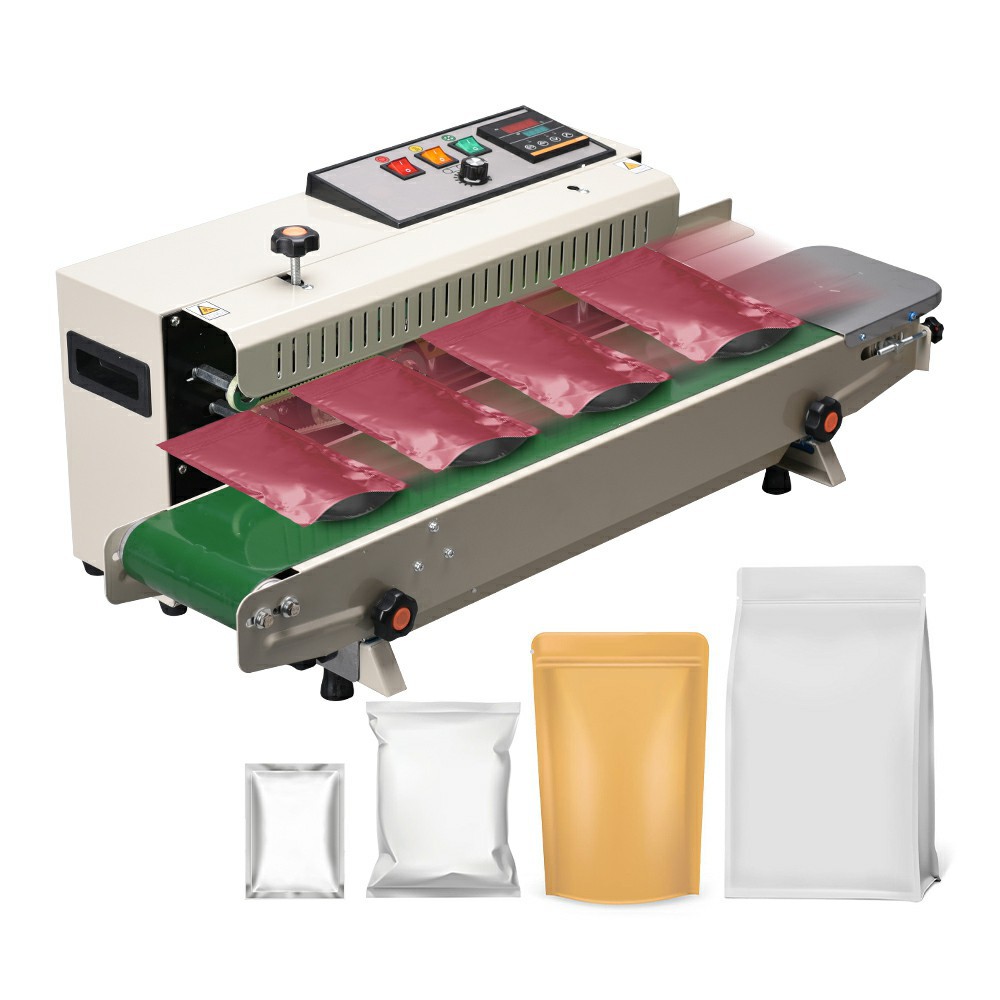 Automatic sealing machine plastic film aluminum foil kraft paper bags
