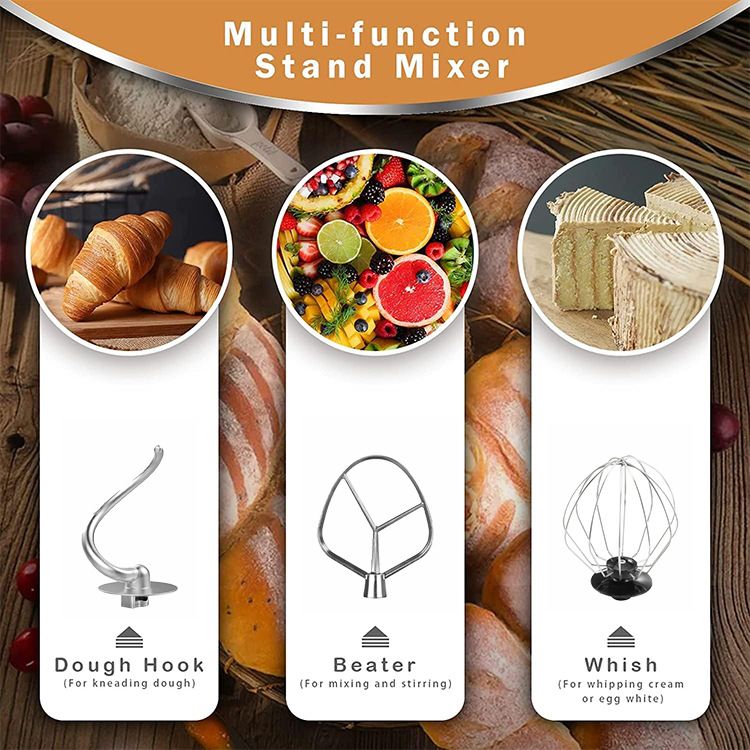 8 Litre Hamur Mikseri Çok Fonksiyonlu