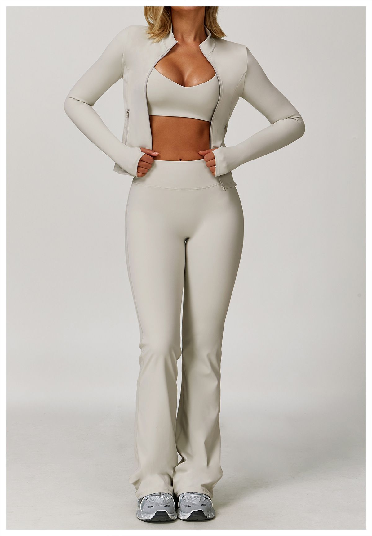 Ganxiu quick-dry yoga set three-piece 5061