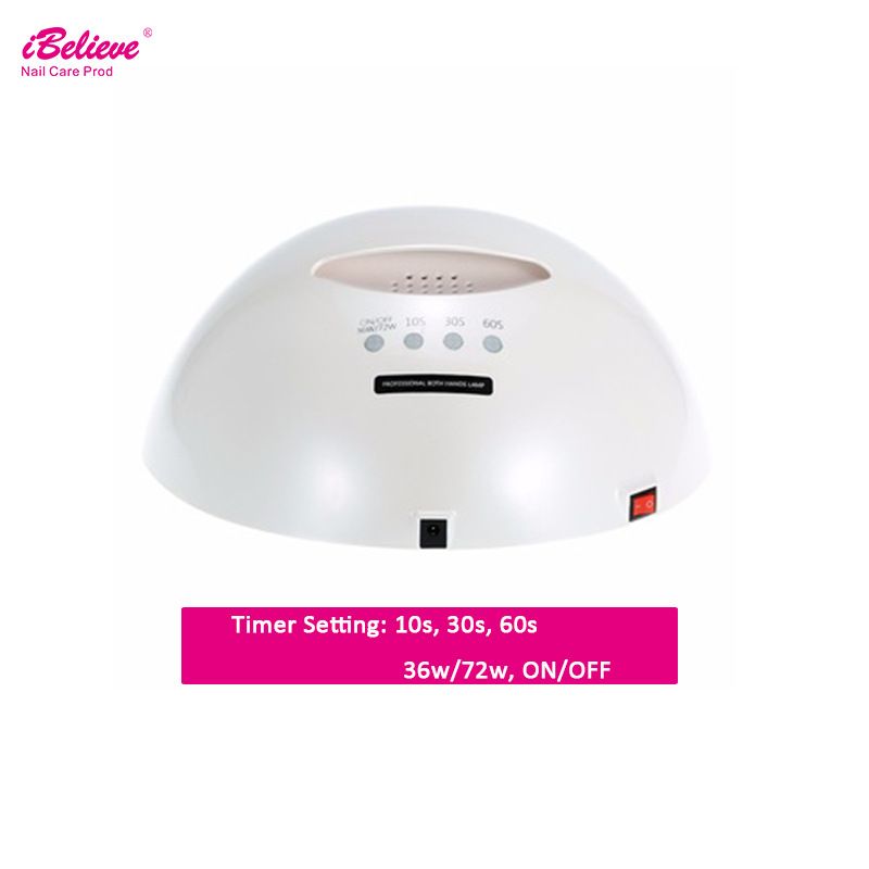 72 W aufladbarer UV-Gel-Nageltrockner LED-Lampe