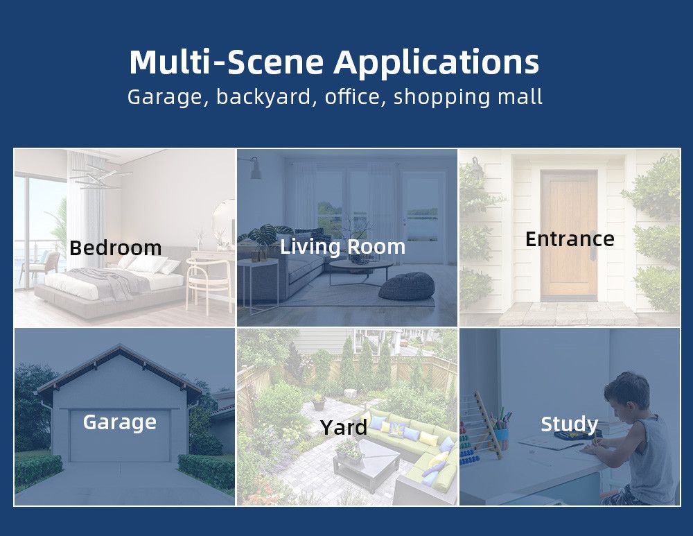 ICSEE Doppelkamera Überwachungskamera 360 Grad