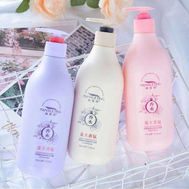 Aminosäure-Shampoo mit Blütenduft, seidenartig glatt, 500ml