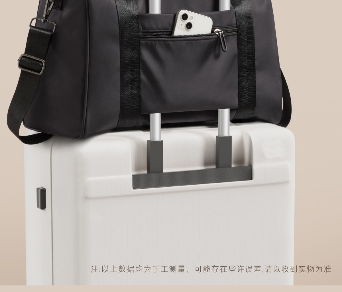 Travel handbag, large capacity, lightweight portable