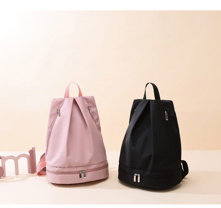 Fitness-Rucksack mit Schuhfach, Oxford-Gewebe