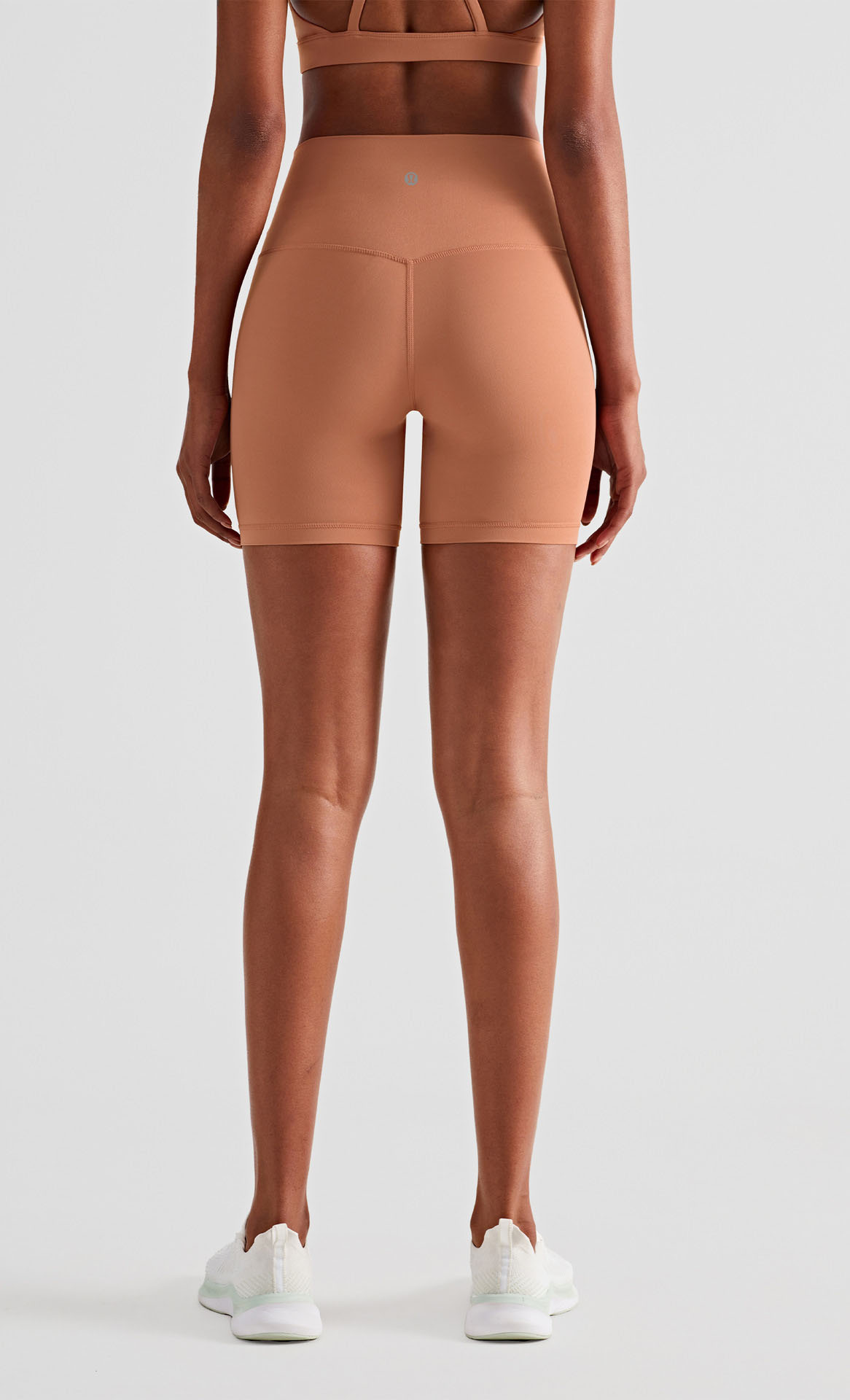 Lulu Yoga Shorts High-Waist Butt-Lift Bare Feel