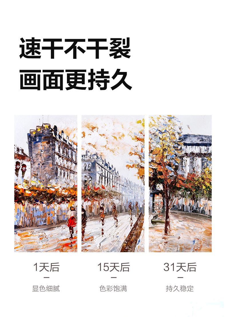 Deli su ve guaş boya seti, ressam ve sanat öğrencileri için