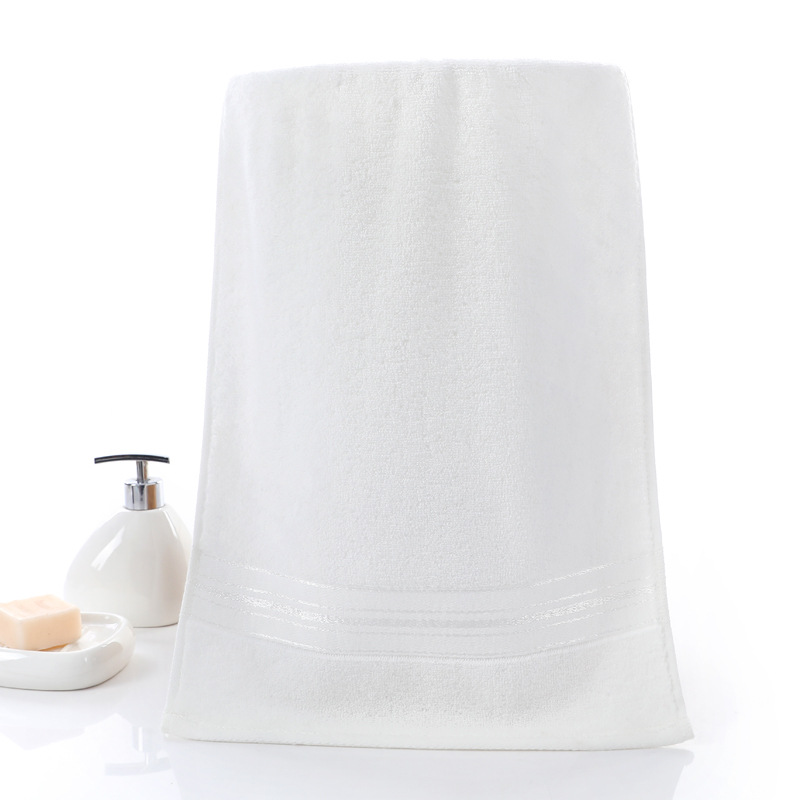 Bath towel pure cotton 70x150 thickened absorbent