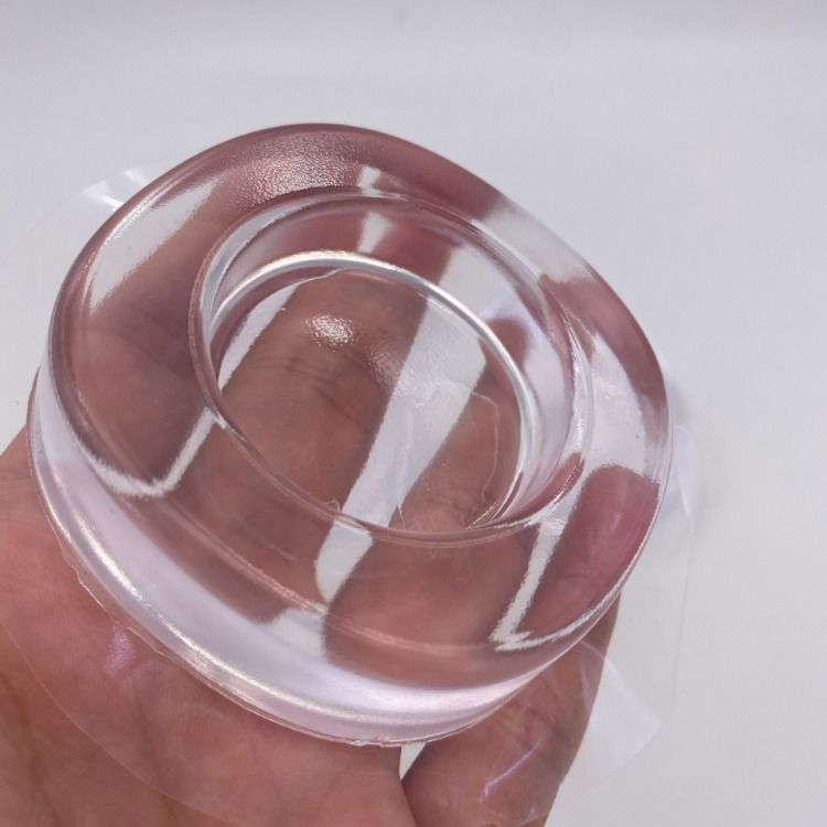 Washing machine foot pad, transparent, shock-absorbing, anti-slip