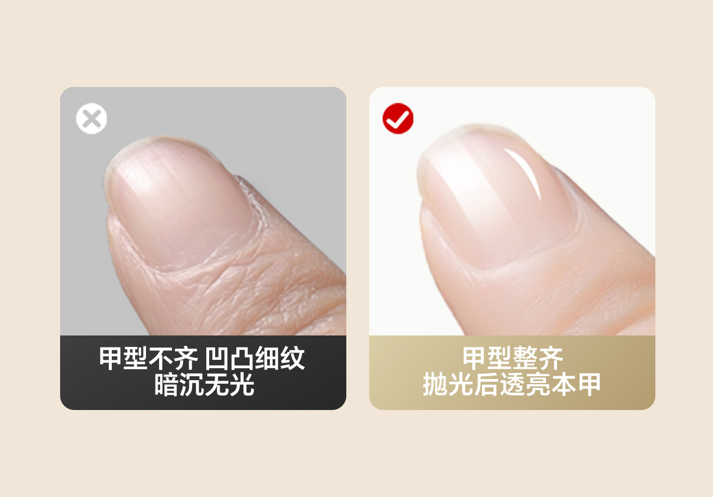 Edelstahl-Nagelpflege-Set mit Tasche