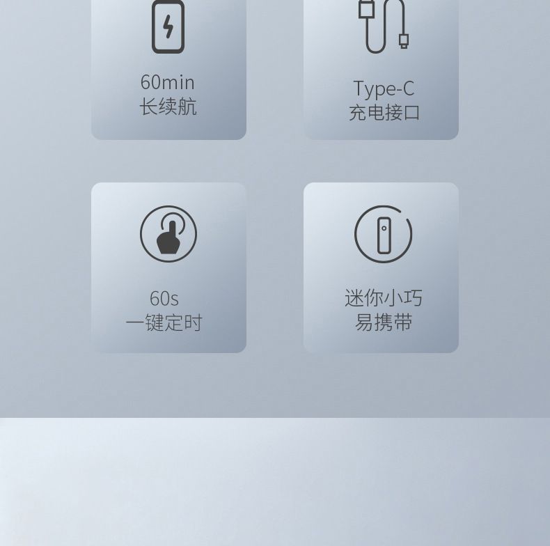 AMDMG速干便携小型迷你手持一字灯光疗机照甲油胶烤灯美甲店专用