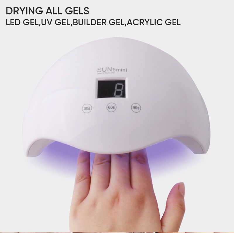Nagel-UV-Lampe für Gel-Nagellack mit Haftvermittler