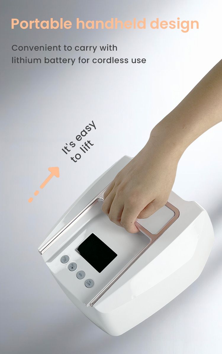 UV tırnak kurutucu lambası, akıllı kablosuz LED ışık terapisi