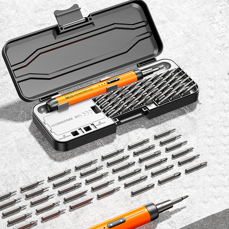 Mini-Elektroschraubendreher Präzisions-Akku tragbar Reparaturset