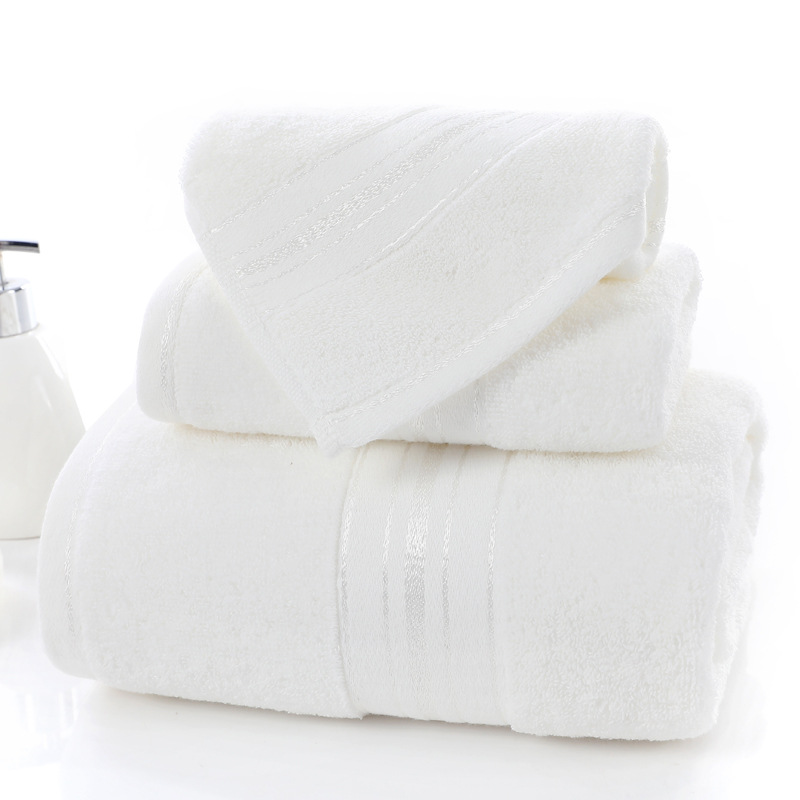 Bath towel pure cotton 70x150 thickened absorbent