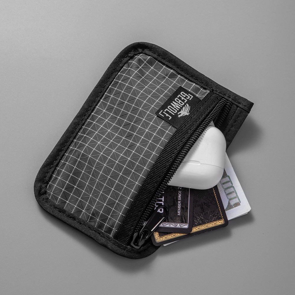 RFID-Kartenbörse, multifunktional, tragbar, Reisepass- und Dokumentenorganizer