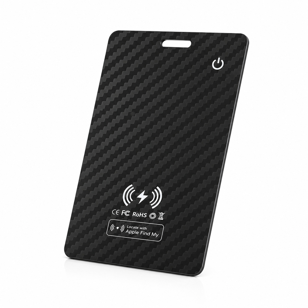 适用苹果系统卡片防丢器Find My Airtag钱包行李箱蓝牙定位追踪器