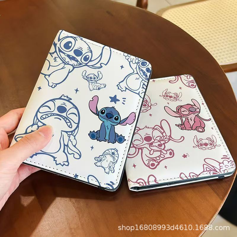 Stitch passport holder, multifunctional document case