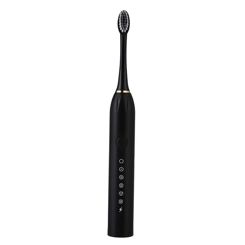 Electric toothbrush, sonic, rechargeable, soft bristles