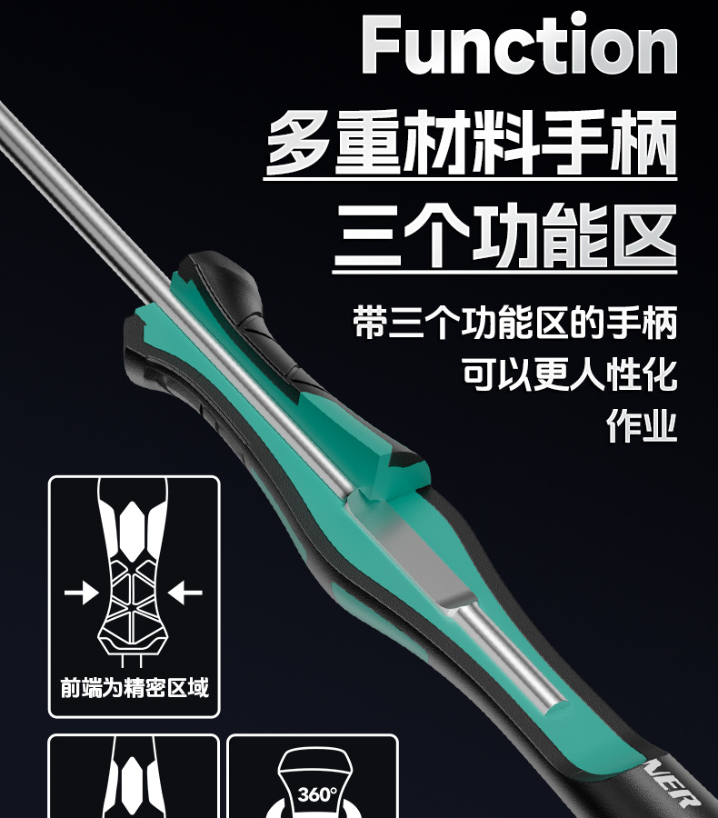 Precision screwdriver set, cross-shaped tips, for phones and watches